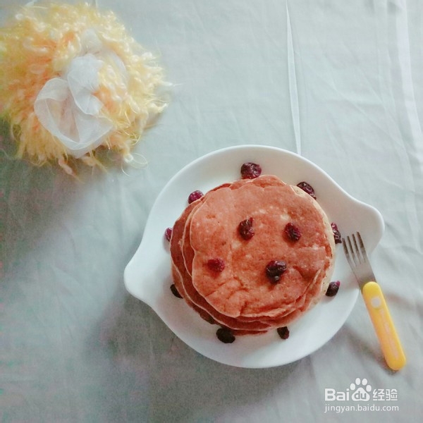 水果夹心松饼的做法