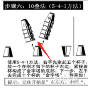 叠杯子教程玩法