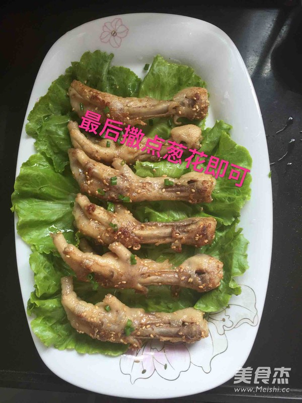 孜然鸡爪的做法