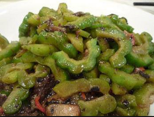 豆豉苦瓜的做法