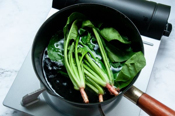 培根菠菜米饭卷