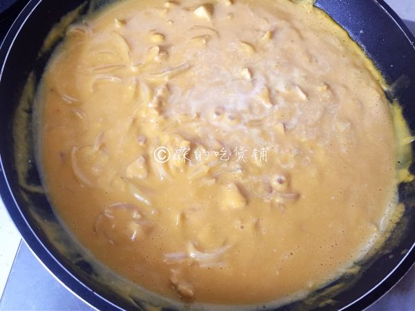 奶油南瓜汁鸡胸意面