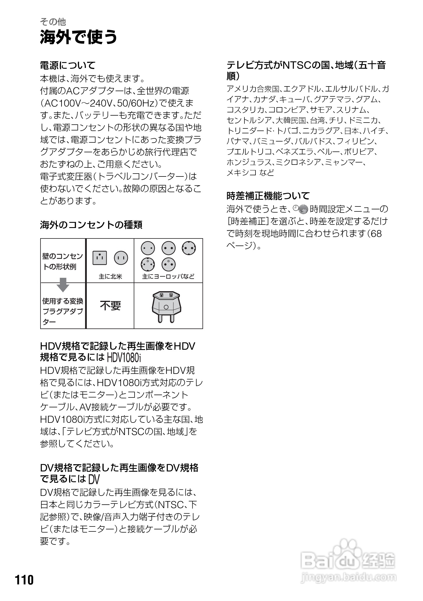 SONY HDR-HC3摄像机说明书:[11]