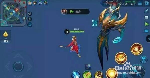 王者荣耀又玩出新高度,地图BUG卡出主宰全貌!