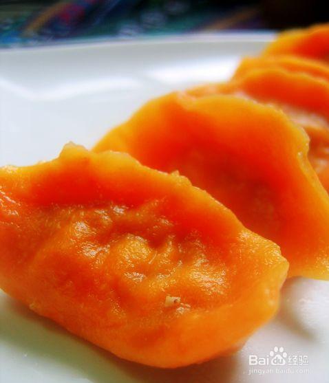 一步步做有胃口的南瓜猪肉香菇水饺