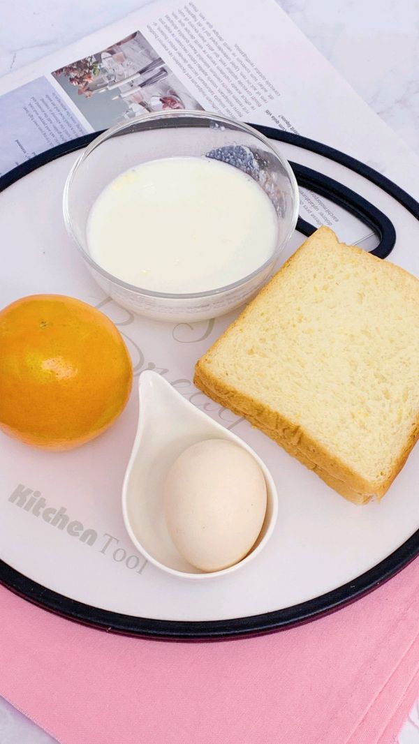 橙香鸡蛋烤吐司