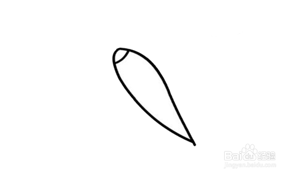 如何画出一个红辣椒？