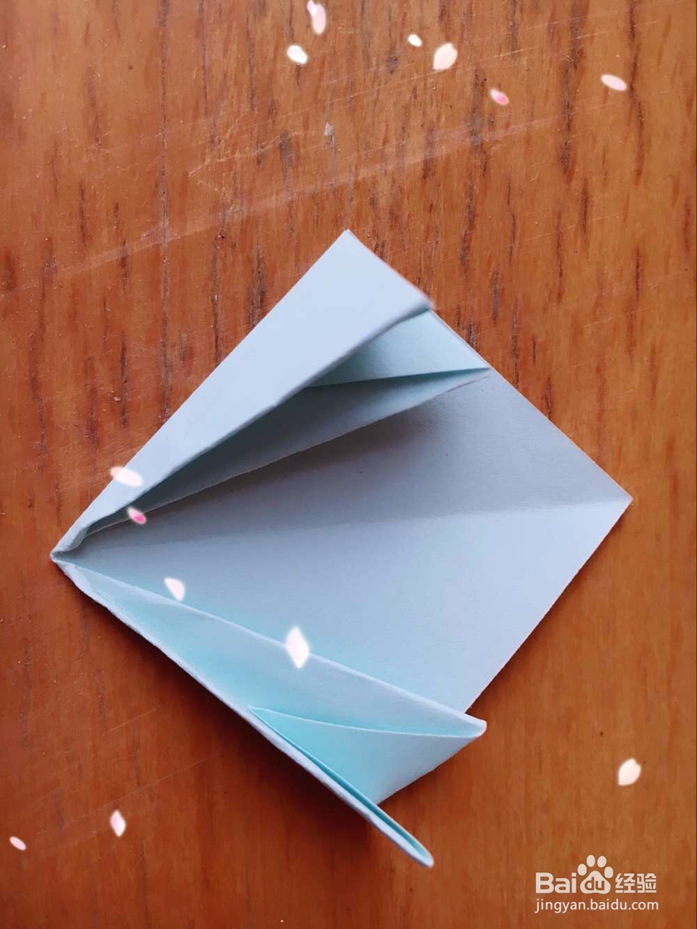 好看的樱花的折纸方法