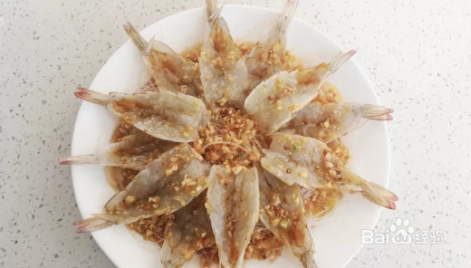 网红美食蒜蓉粉丝蒸虾，这样做妙不可言