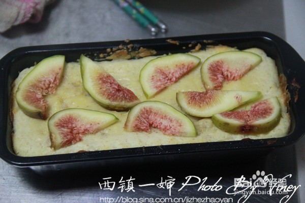 无花果蛋糕的做法