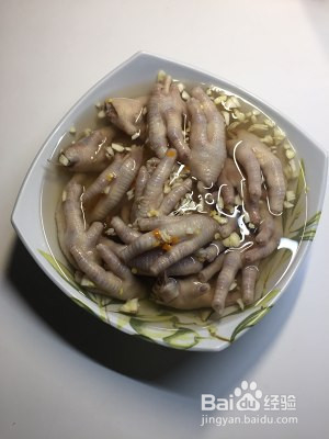梅汁泡凤爪怎么做