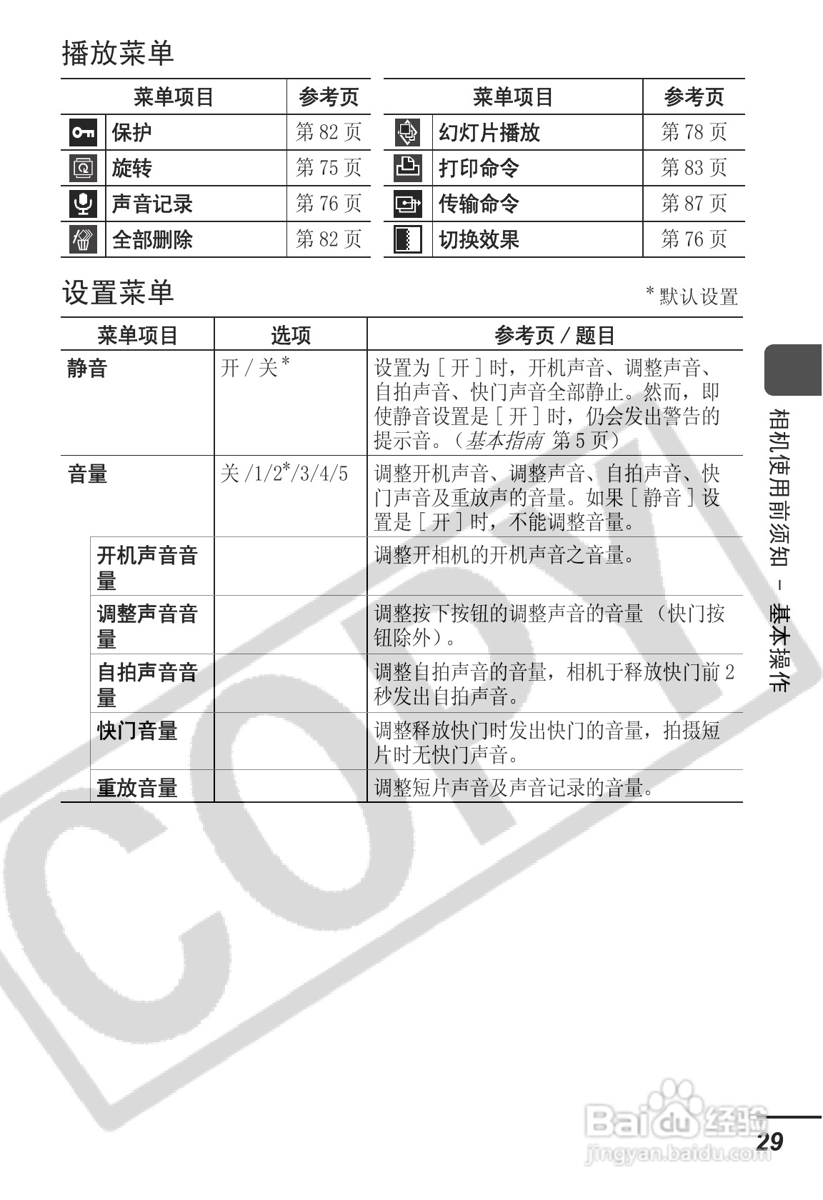 佳能IXUS55数码照相机使用说明书:[4]