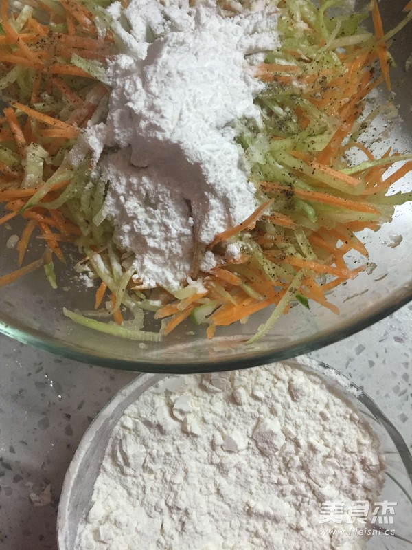 蔬菜丸子的做法