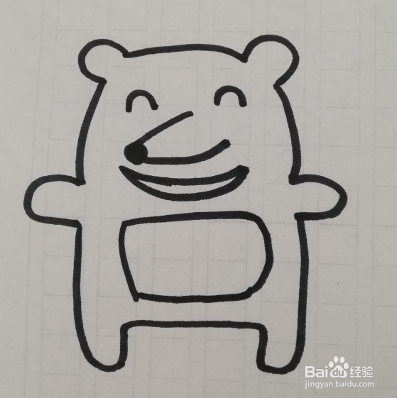 刺猬的画法 刺猬的简笔画