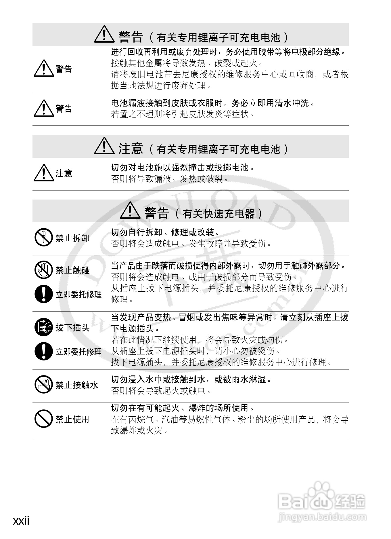 尼康D3S数码相机使用说明书:[3]