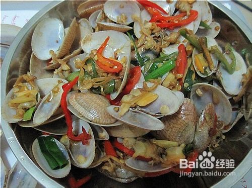 姜葱炒花甲怎么炒