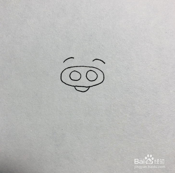 简笔画之麦兜的绘画方法