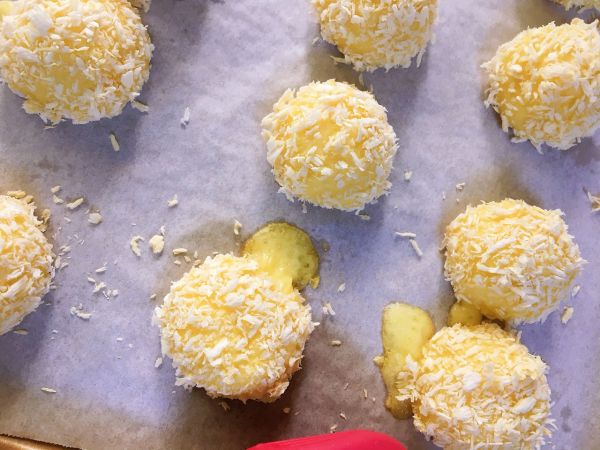 爆浆芝士土豆球