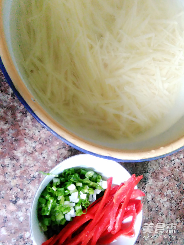 清炒土豆丝的做法