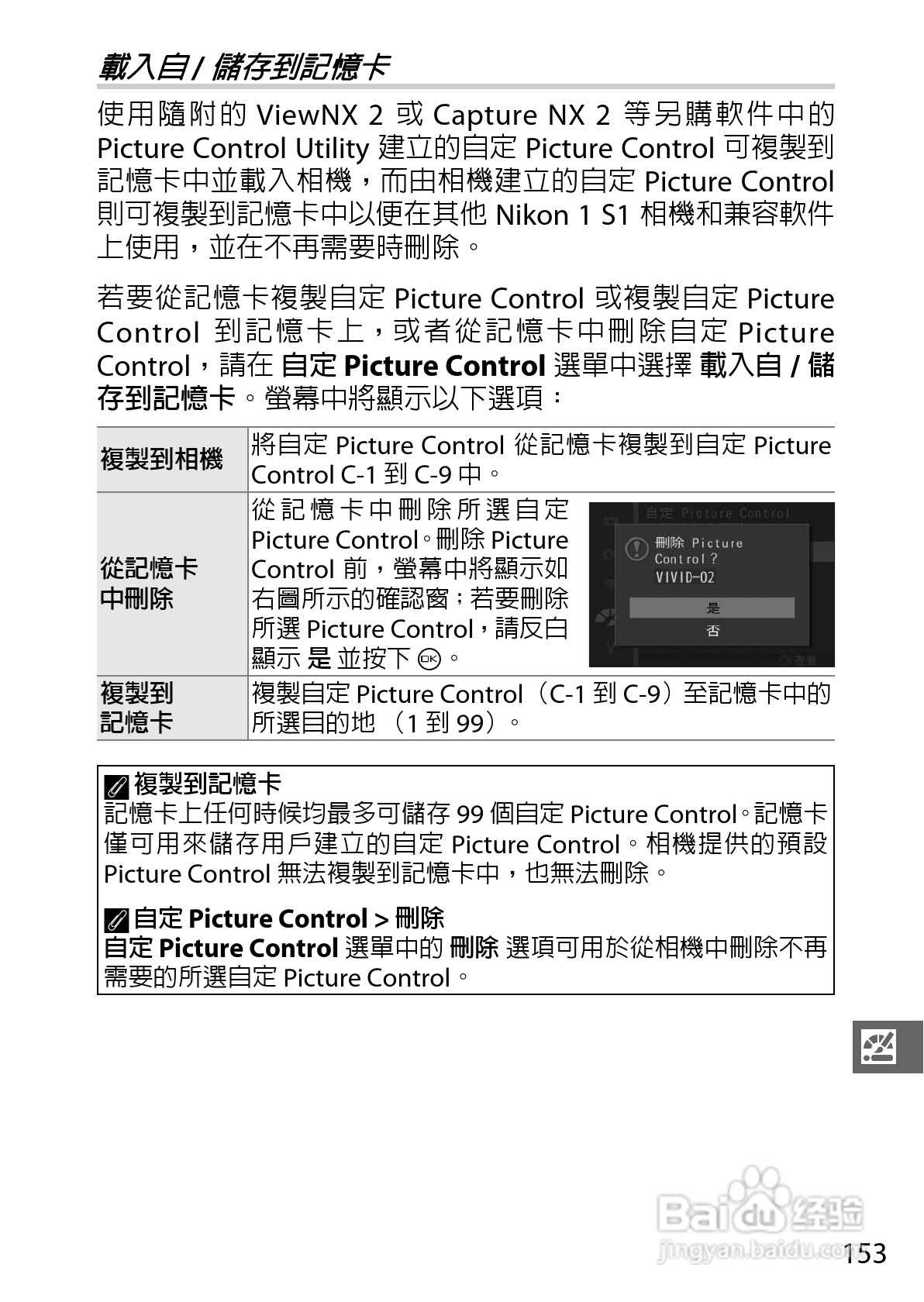 尼康Nikon 1 S1数码相机说明书:[18]