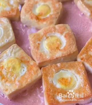 烧烤味豆腐煎蛋