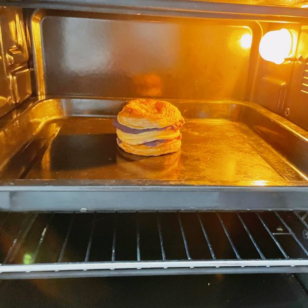 流心芝士紫薯挞