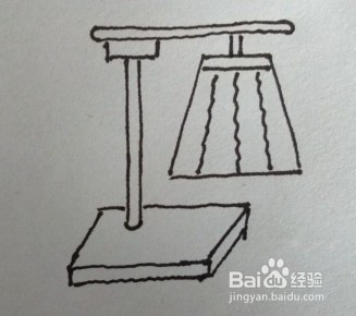 台灯的简笔画