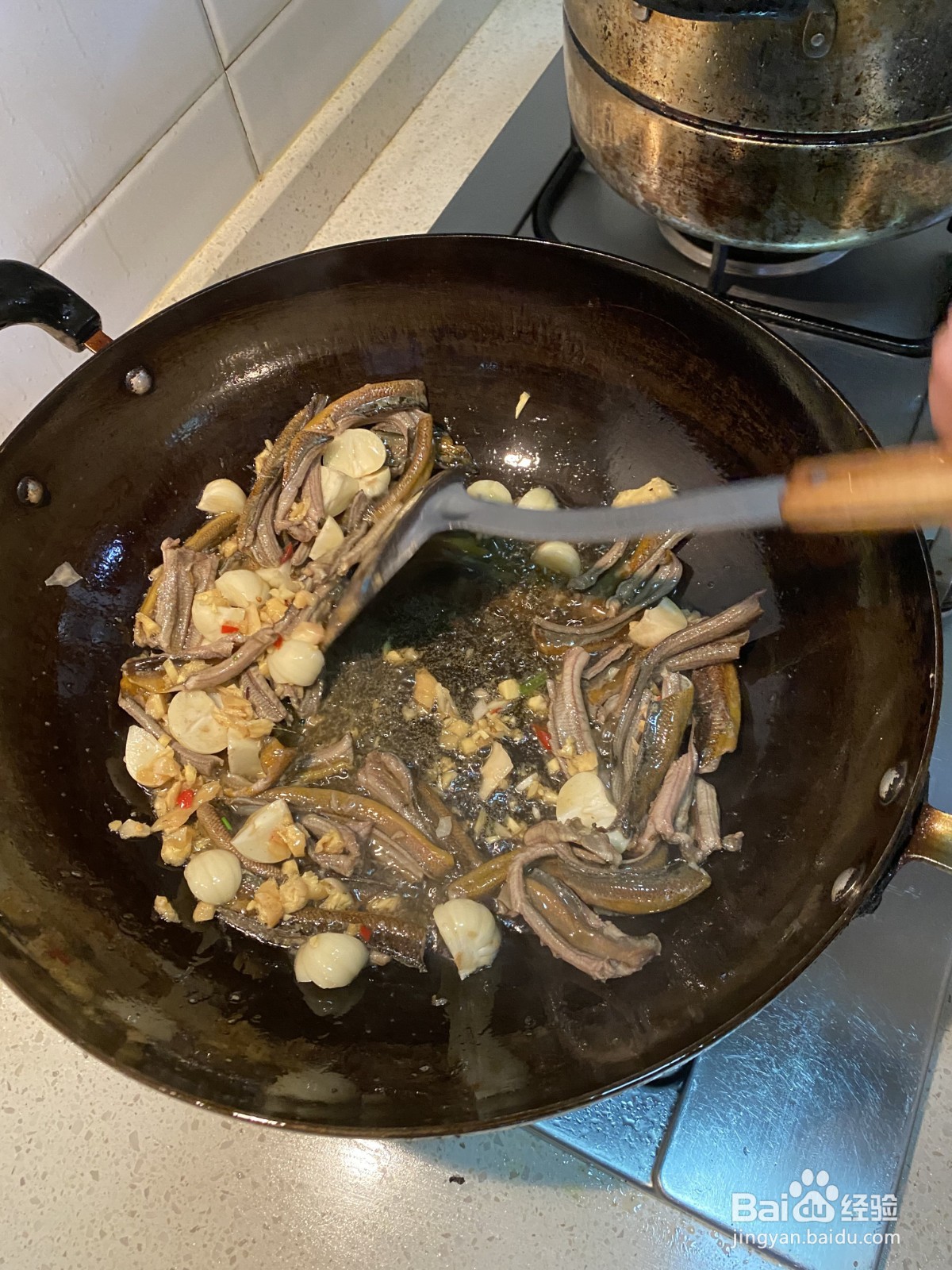 苦笋烧鳝鱼的做法