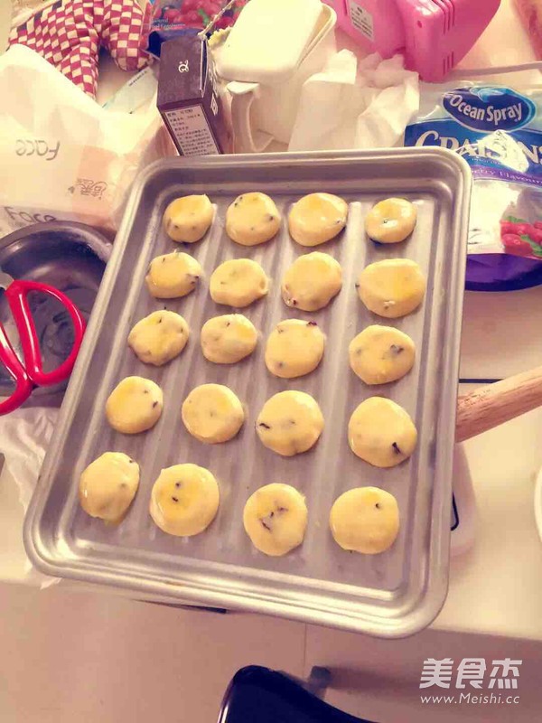 蔓越莓饼干的做法