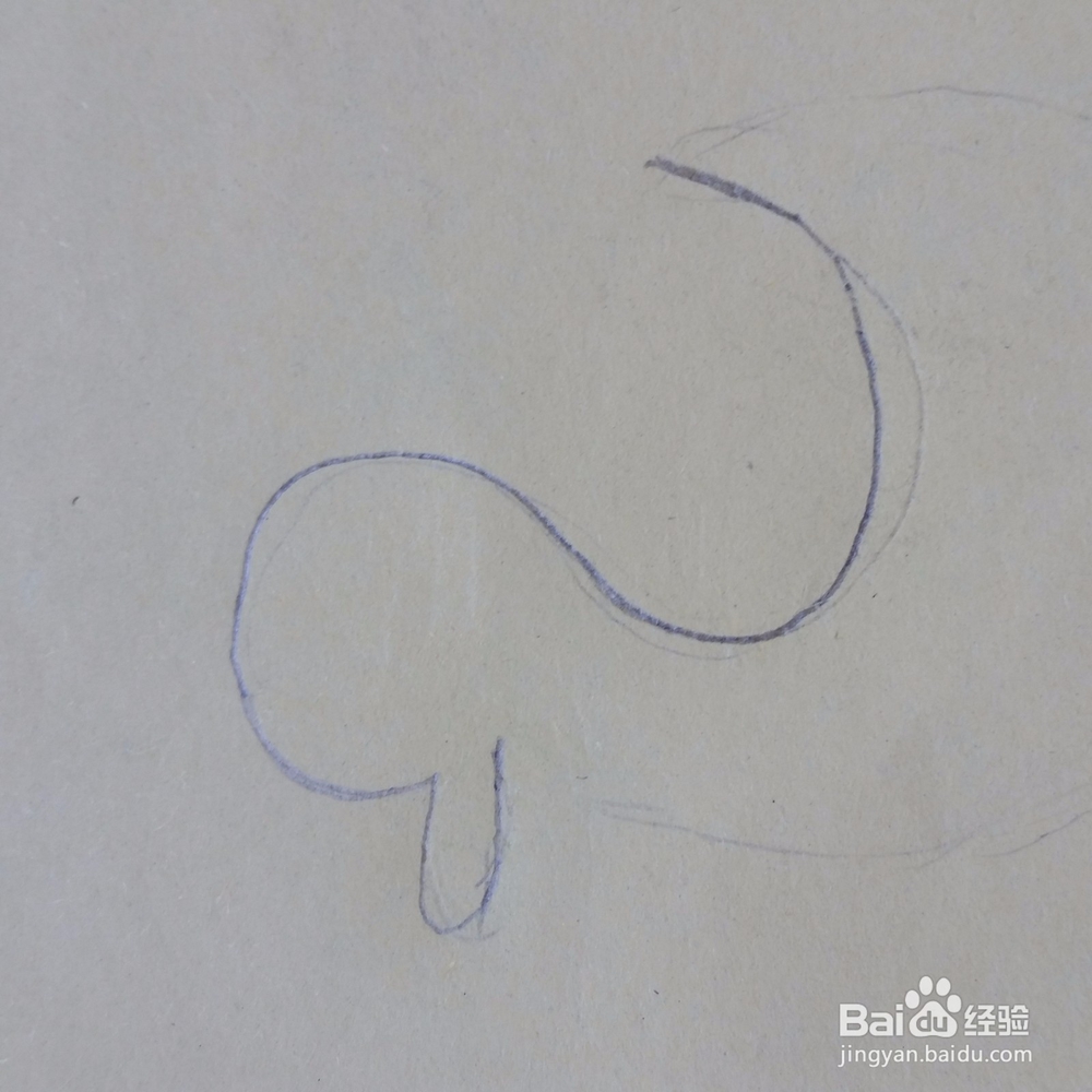 儿童简笔画小鸭子