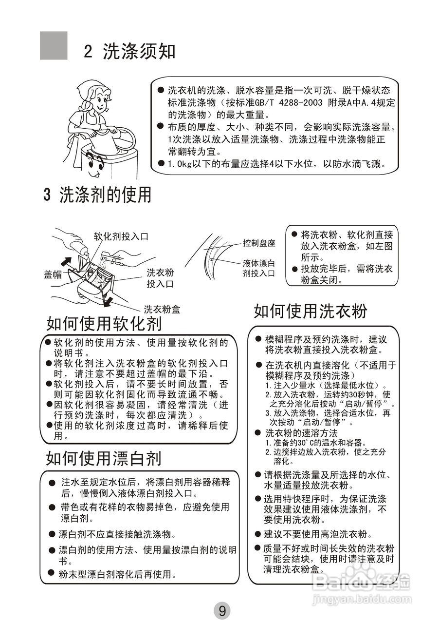 大神童海尔洗衣机使用图片