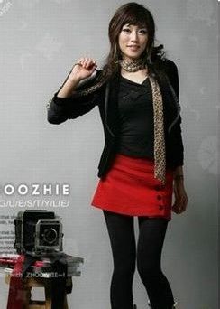 都市个性女郎秋冬时尚搭配