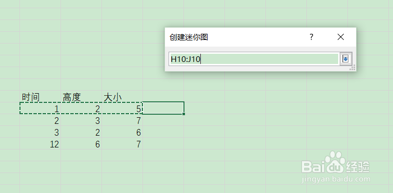 如何生成迷你图