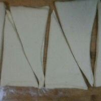 非常简单的奶酥牛角包