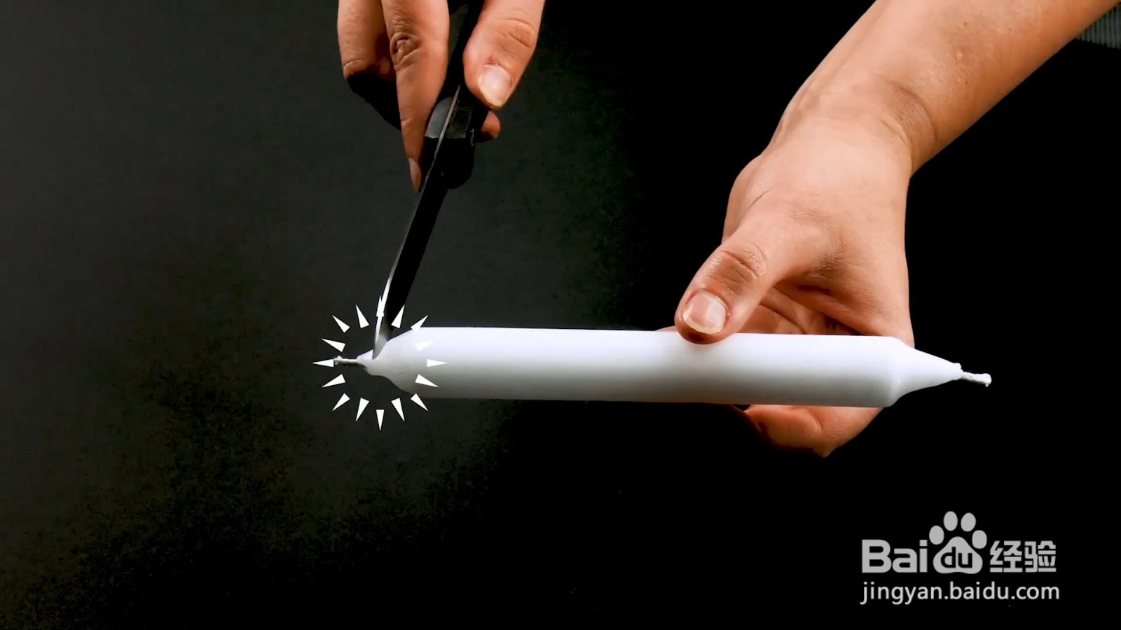 教你一招做摇摆蜡烛,真的太有趣了!