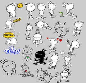 很火的那个卡通兔子是什么