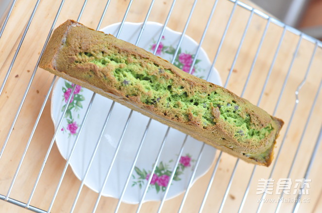 抹茶蜜豆磅蛋糕
