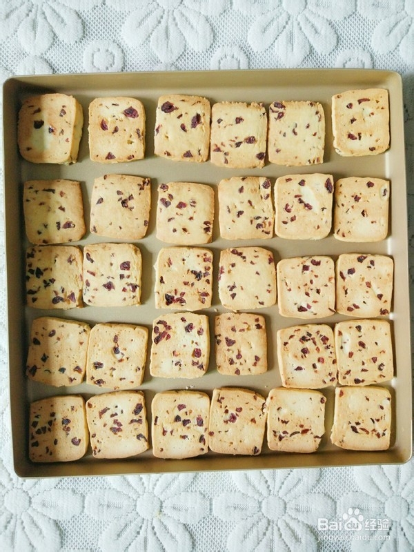 怎么做蔓越莓饼干