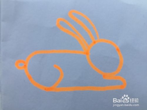 如何画兔子简笔画教程