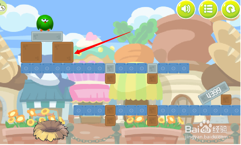 小游戏泡泡鸟历险记4第5关