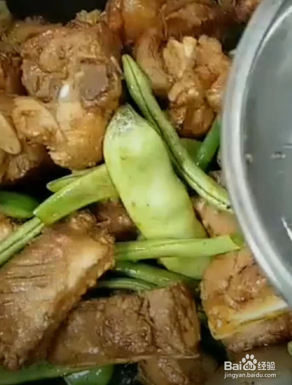 排骨炖豆角简单做法