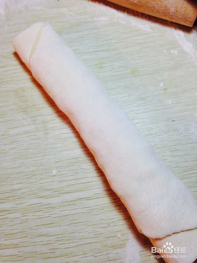 葱香火腿花卷的做法
