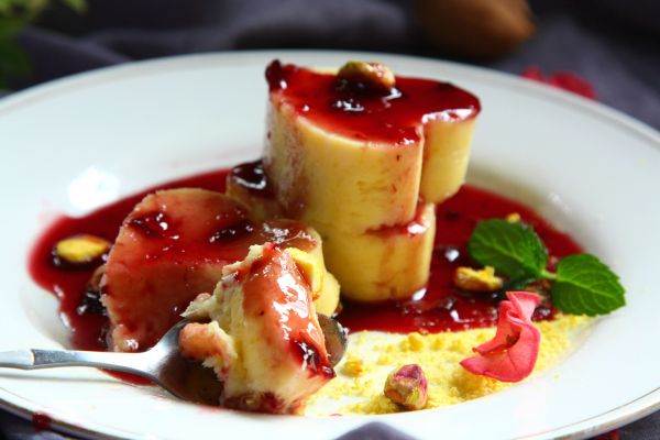 蓝莓冻干南瓜山药泥