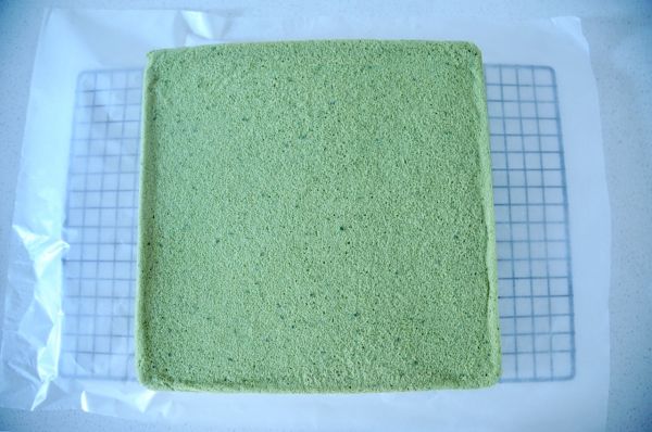 抹茶无花果蛋糕卷