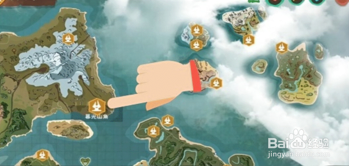 创造与魔法雪狼王位置在哪里