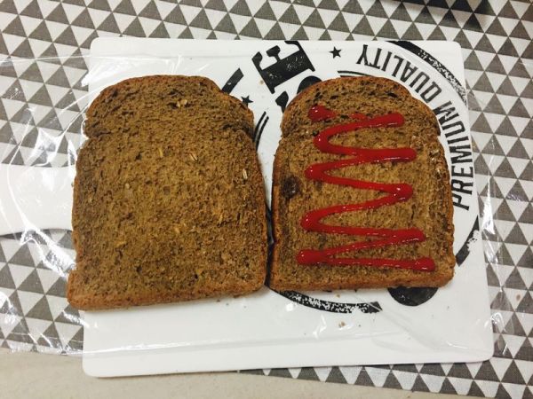 蔬菜鸡蛋三明治