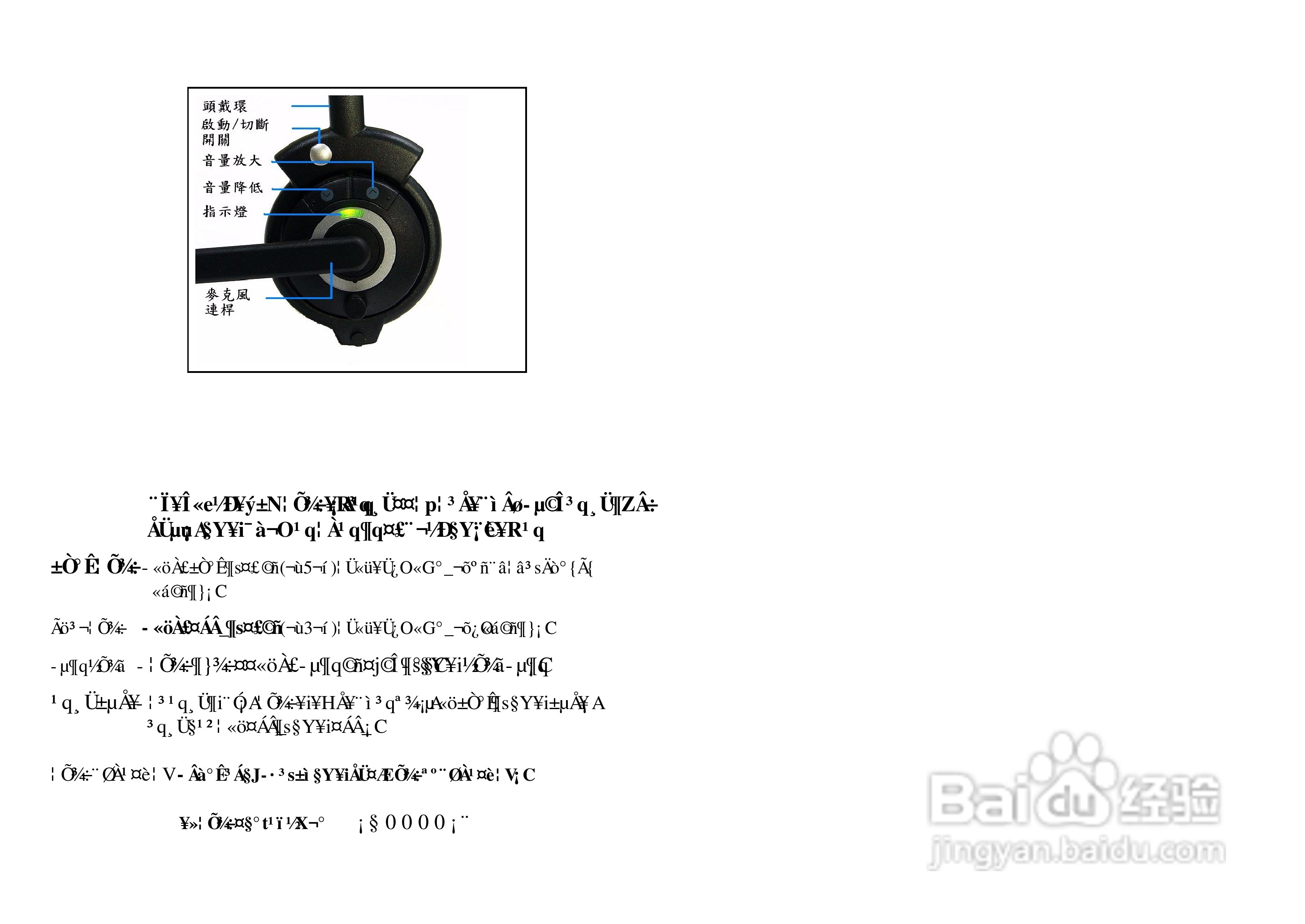 Tentel H 610蓝芽耳机使用说明书 百度经验