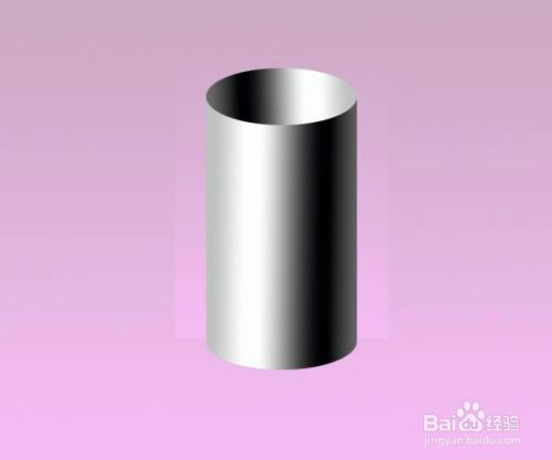 PS绘制圆柱体