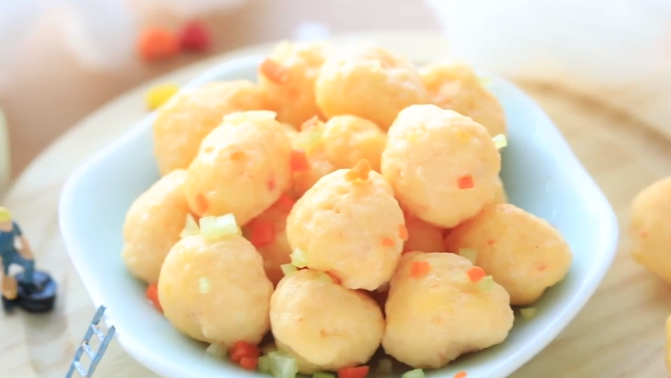 蛋黄虾滑怎么做