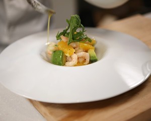 牛油果甜虾仁色拉怎么做比较好吃